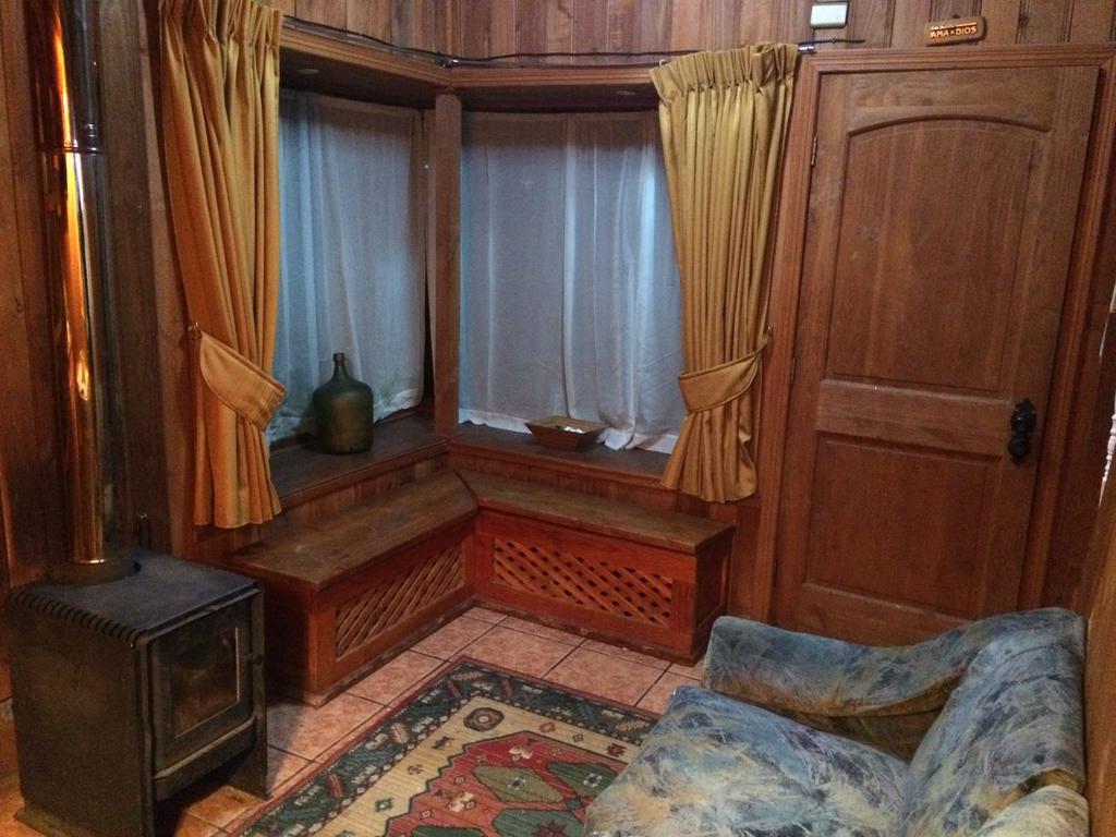 Cabana Ruca Quimey Villarrica Oda fotoğraf